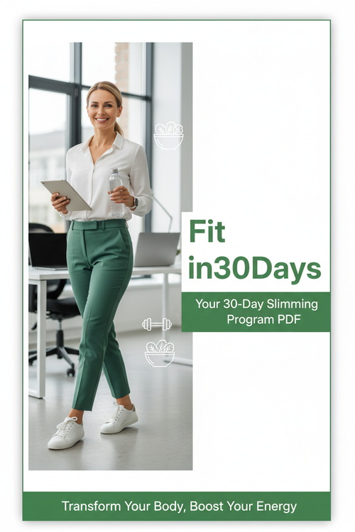Fitin30Days 30-Day Slim Down Program PDF Cover